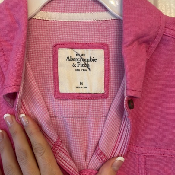 Abercrombie and Fitch Pink Shirt - Picture 6 of 6